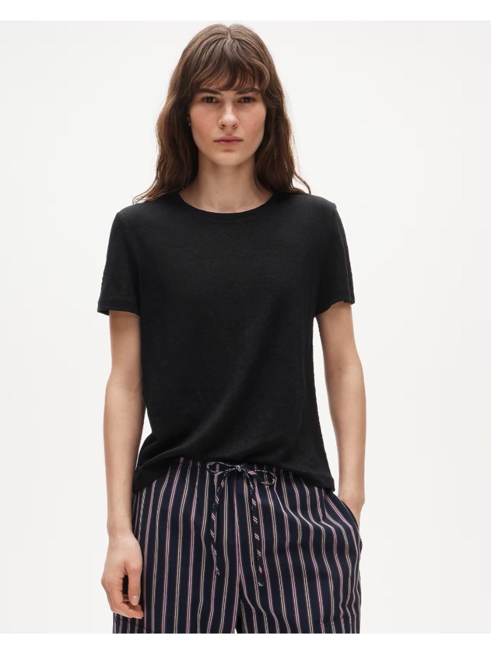 J. Crew New Relaxed Linen T-Shirt NWT